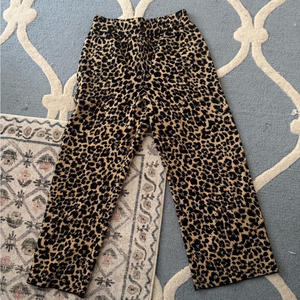 Anthropologie Maeve Colette Knit Pants Size M